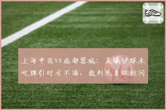 上海申花vs成都蓉城：吴曦铲球未吃牌引对方不满，裁判尺度双标问题再引热议
